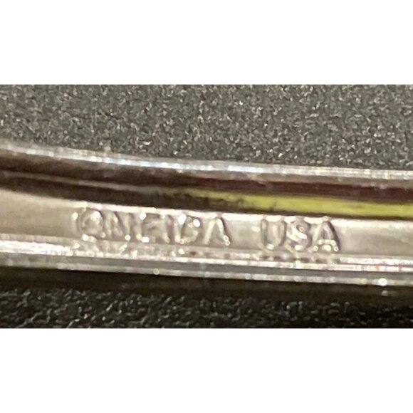 Oneida Sand Dune Glossy Stainless Steel Knives Knife Set of 6 Flatware USA - Picture 2 of 3